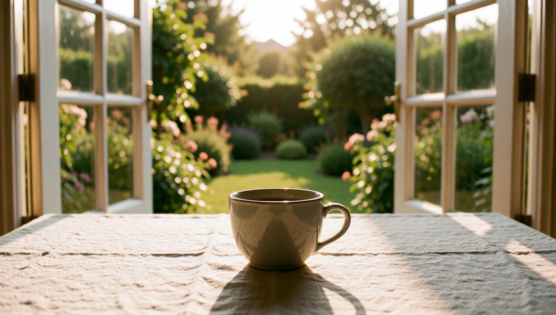 Rythme matinal et lumière douce